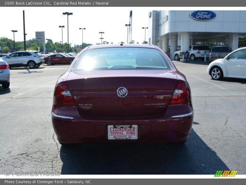 Cardinal Red Metallic / Neutral 2005 Buick LaCrosse CXL