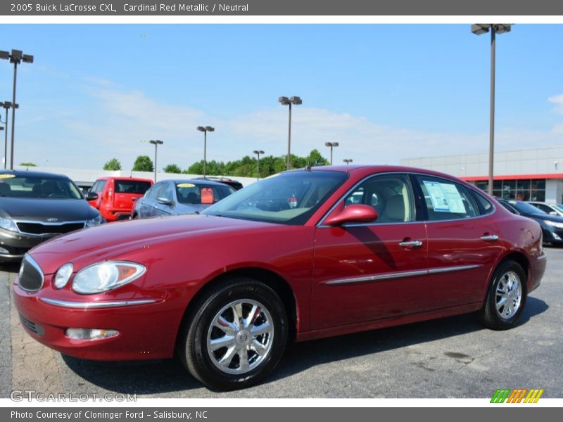 Cardinal Red Metallic / Neutral 2005 Buick LaCrosse CXL