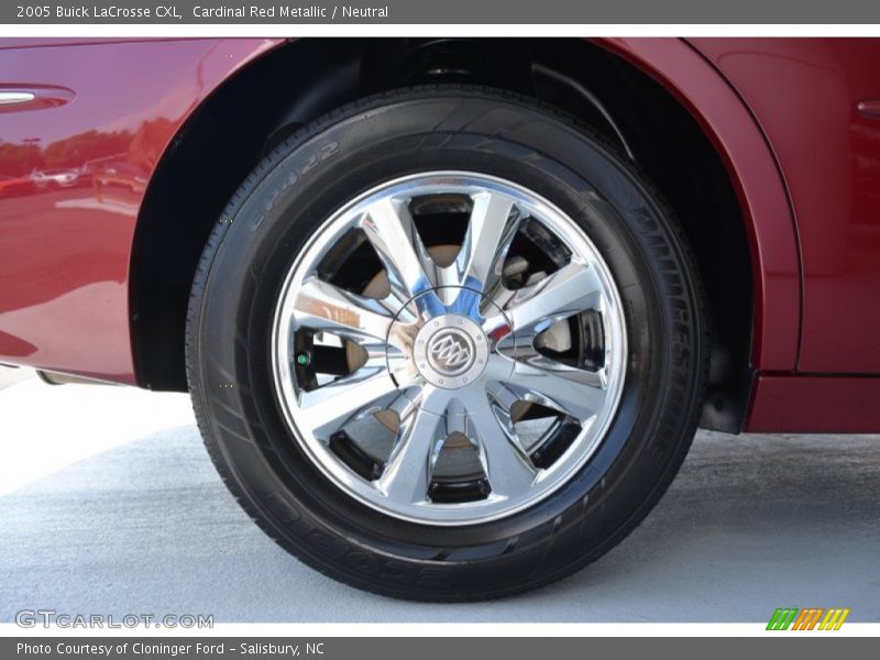 Cardinal Red Metallic / Neutral 2005 Buick LaCrosse CXL