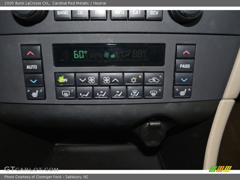 Cardinal Red Metallic / Neutral 2005 Buick LaCrosse CXL