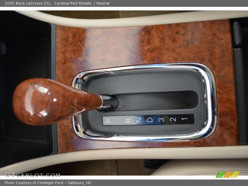 Cardinal Red Metallic / Neutral 2005 Buick LaCrosse CXL
