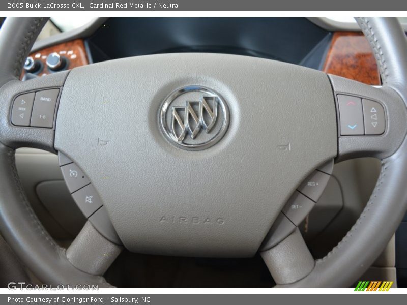 Cardinal Red Metallic / Neutral 2005 Buick LaCrosse CXL
