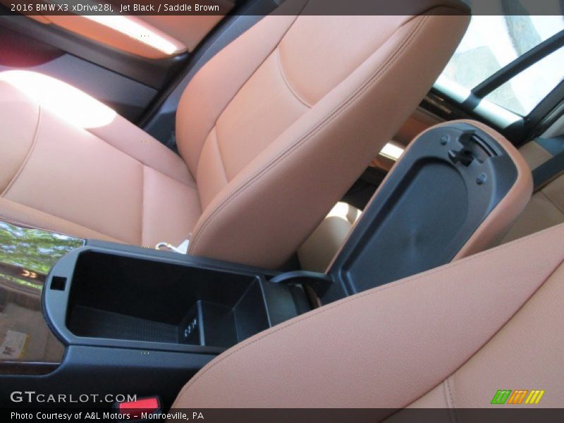 Jet Black / Saddle Brown 2016 BMW X3 xDrive28i