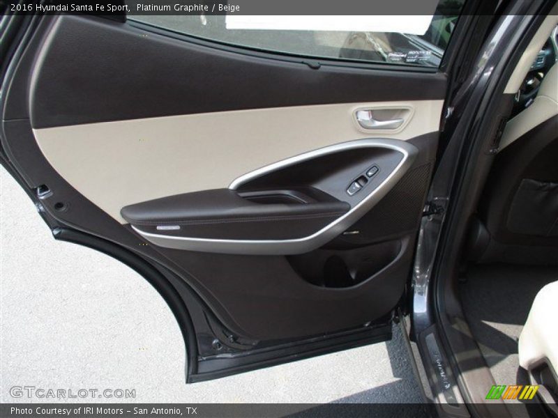 Platinum Graphite / Beige 2016 Hyundai Santa Fe Sport
