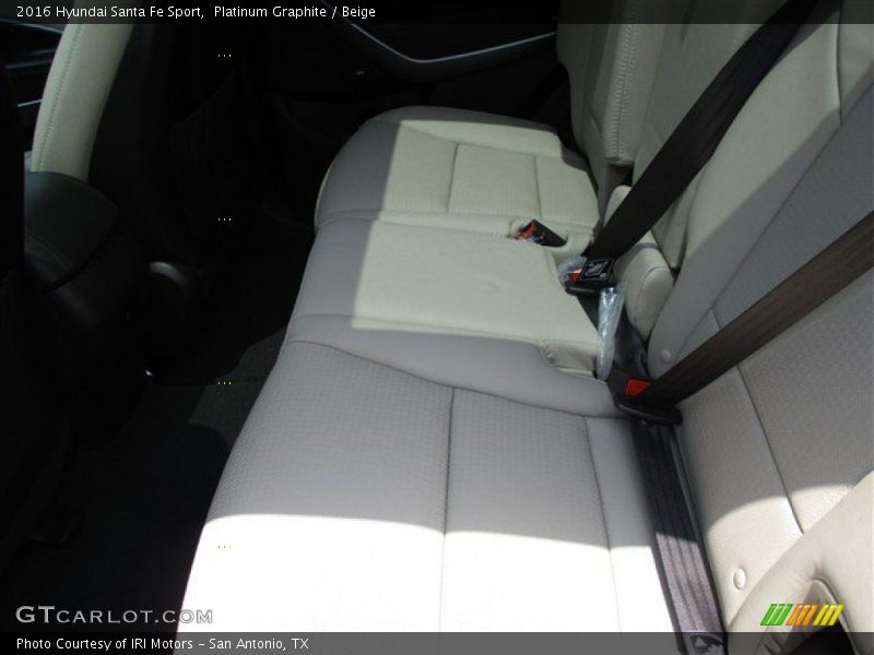Platinum Graphite / Beige 2016 Hyundai Santa Fe Sport