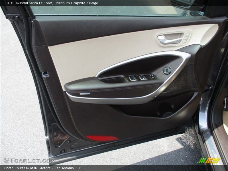 Platinum Graphite / Beige 2016 Hyundai Santa Fe Sport