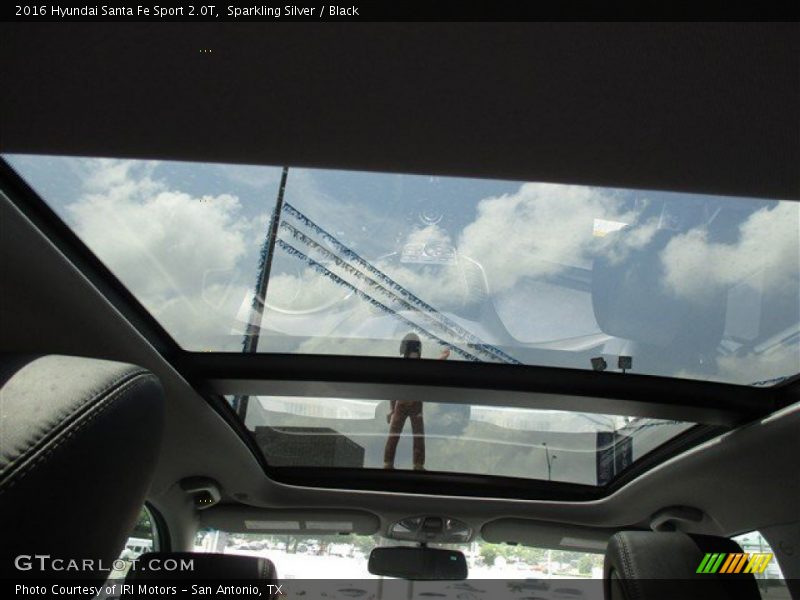 Sparkling Silver / Black 2016 Hyundai Santa Fe Sport 2.0T