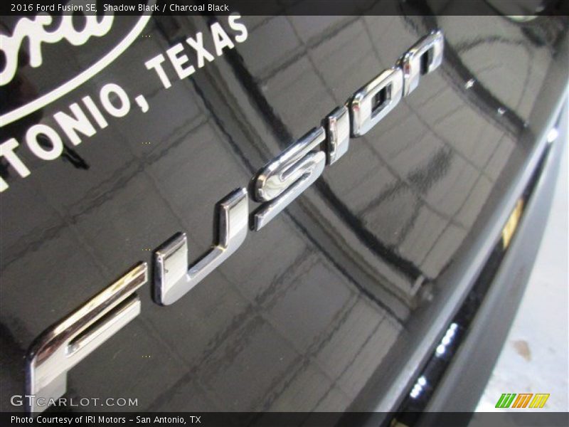 Shadow Black / Charcoal Black 2016 Ford Fusion SE
