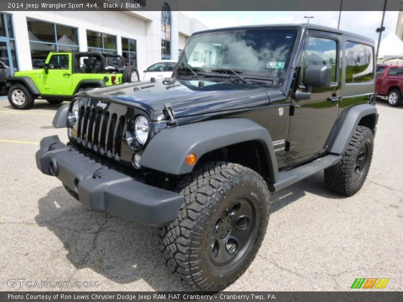 Black / Black 2014 Jeep Wrangler Sport 4x4