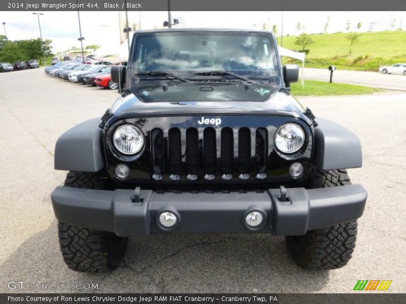 Black / Black 2014 Jeep Wrangler Sport 4x4