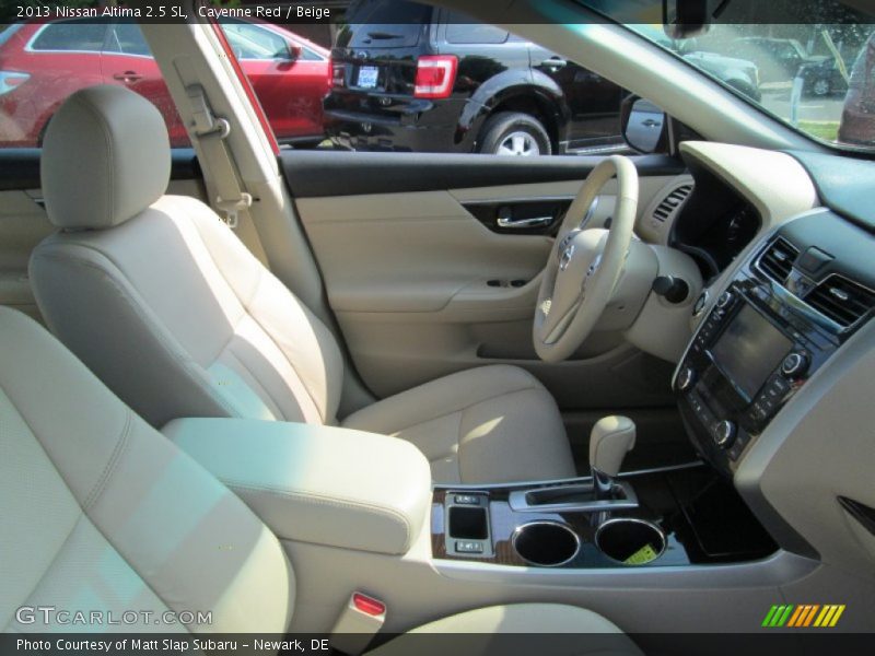 Cayenne Red / Beige 2013 Nissan Altima 2.5 SL
