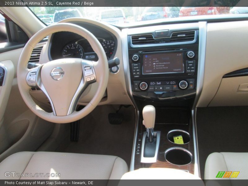 Cayenne Red / Beige 2013 Nissan Altima 2.5 SL