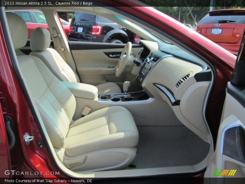 Cayenne Red / Beige 2013 Nissan Altima 2.5 SL