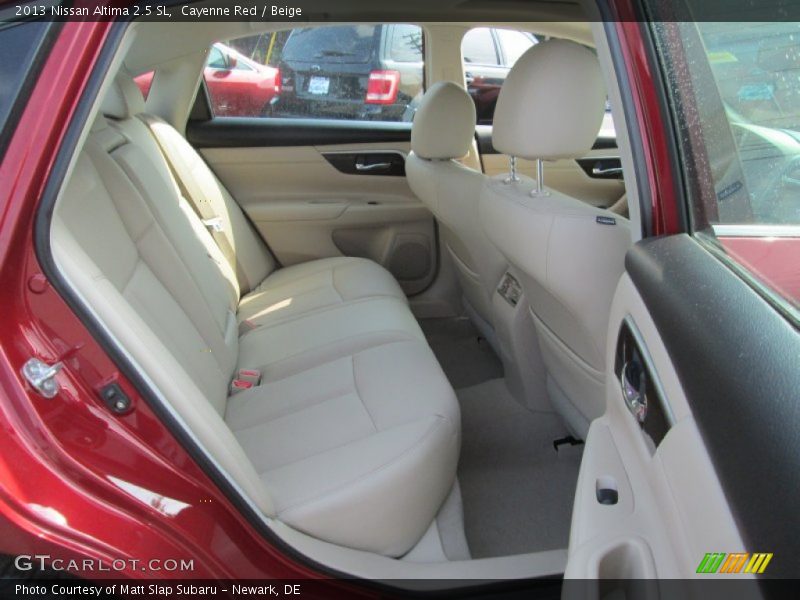 Cayenne Red / Beige 2013 Nissan Altima 2.5 SL