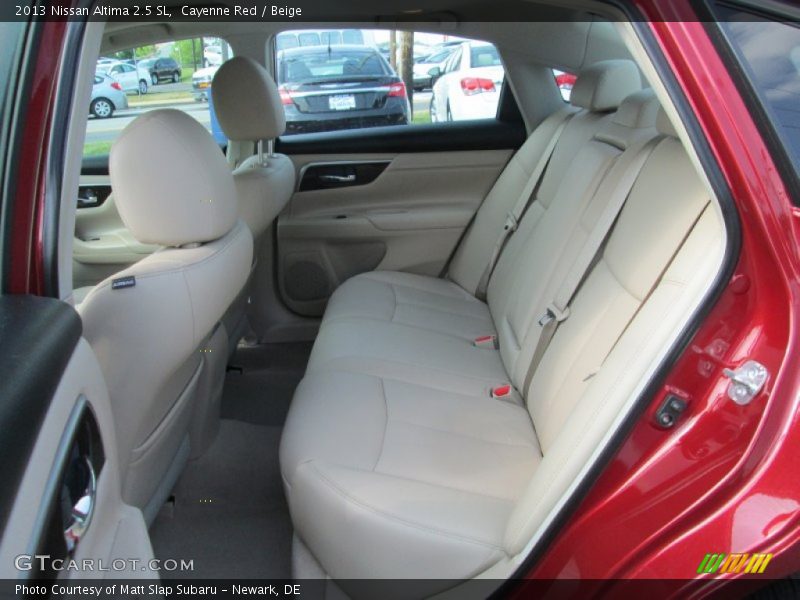 Cayenne Red / Beige 2013 Nissan Altima 2.5 SL