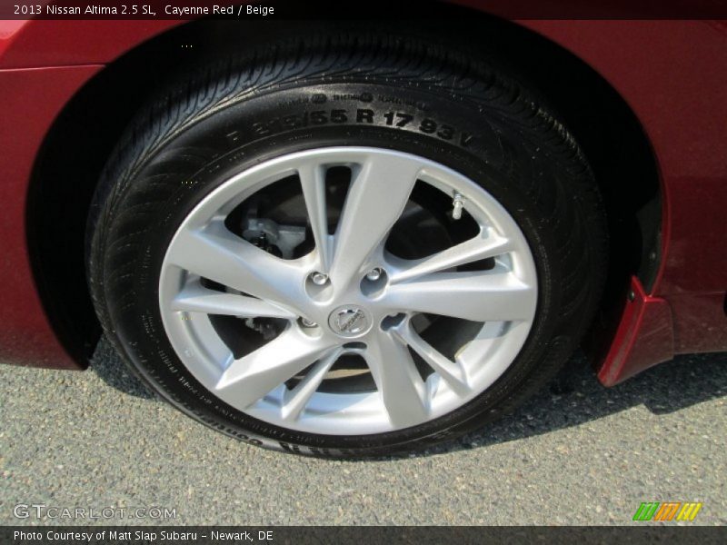 Cayenne Red / Beige 2013 Nissan Altima 2.5 SL