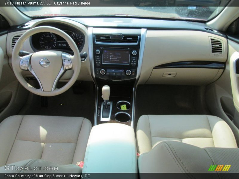 Cayenne Red / Beige 2013 Nissan Altima 2.5 SL