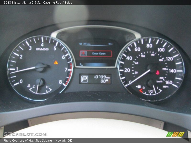 Cayenne Red / Beige 2013 Nissan Altima 2.5 SL