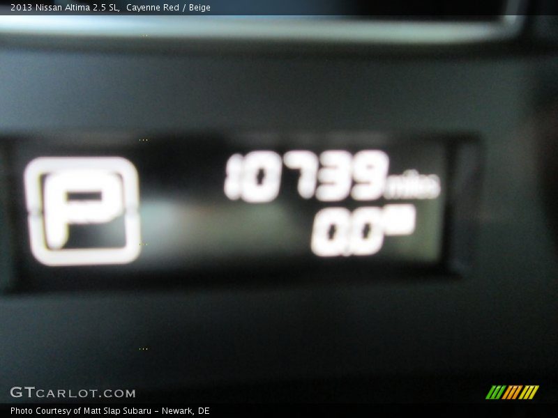 Cayenne Red / Beige 2013 Nissan Altima 2.5 SL