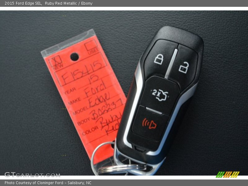 Keys of 2015 Edge SEL