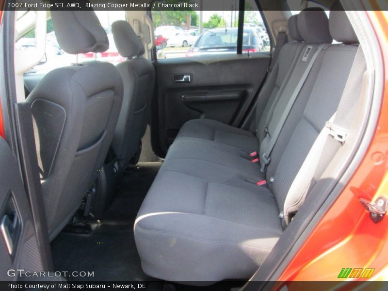 Blazing Copper Metallic / Charcoal Black 2007 Ford Edge SEL AWD