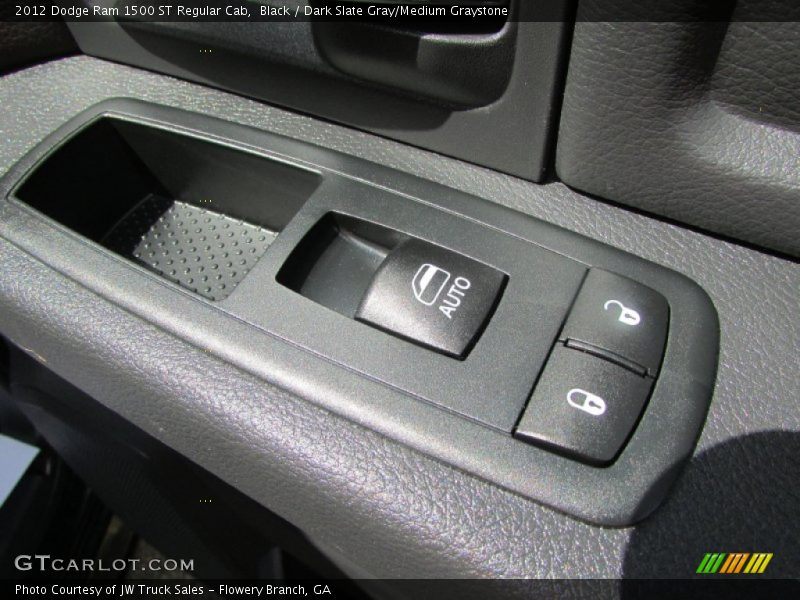 Black / Dark Slate Gray/Medium Graystone 2012 Dodge Ram 1500 ST Regular Cab