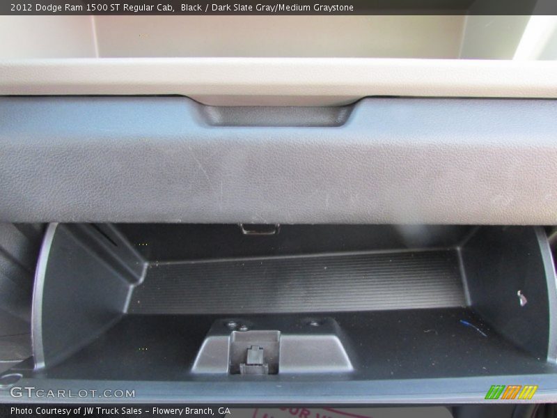 Black / Dark Slate Gray/Medium Graystone 2012 Dodge Ram 1500 ST Regular Cab