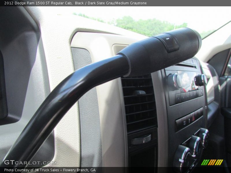 Black / Dark Slate Gray/Medium Graystone 2012 Dodge Ram 1500 ST Regular Cab
