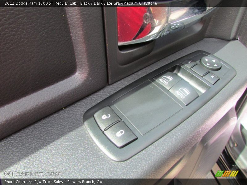 Black / Dark Slate Gray/Medium Graystone 2012 Dodge Ram 1500 ST Regular Cab