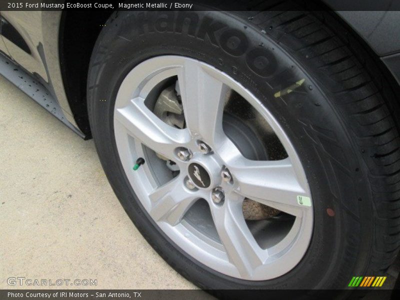 Magnetic Metallic / Ebony 2015 Ford Mustang EcoBoost Coupe