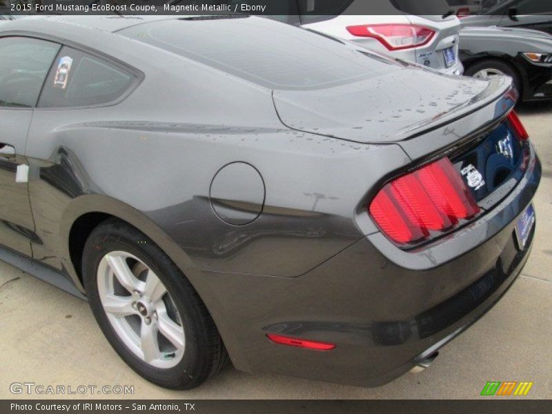 Magnetic Metallic / Ebony 2015 Ford Mustang EcoBoost Coupe