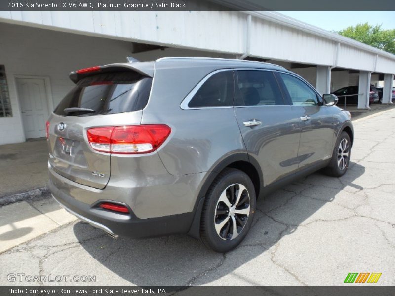 Platinum Graphite / Satin Black 2016 Kia Sorento EX V6 AWD