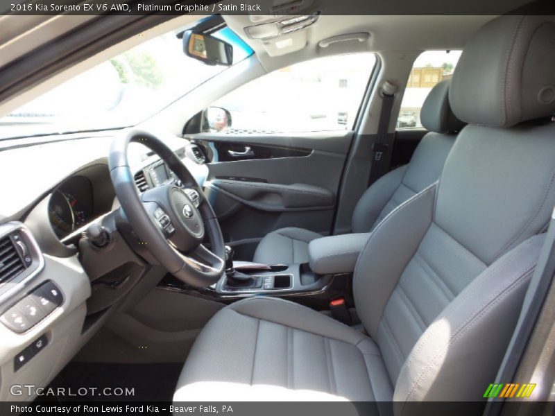 Platinum Graphite / Satin Black 2016 Kia Sorento EX V6 AWD
