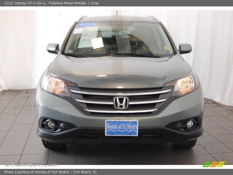 Polished Metal Metallic / Gray 2012 Honda CR-V EX-L