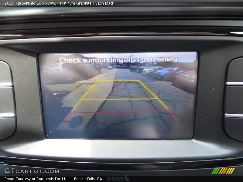 Platinum Graphite / Satin Black 2016 Kia Sorento EX V6 AWD