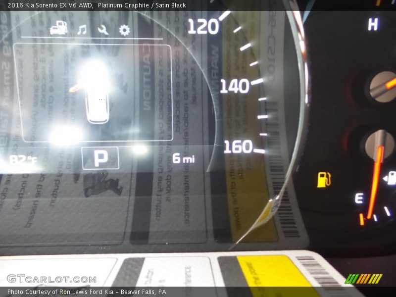 Platinum Graphite / Satin Black 2016 Kia Sorento EX V6 AWD