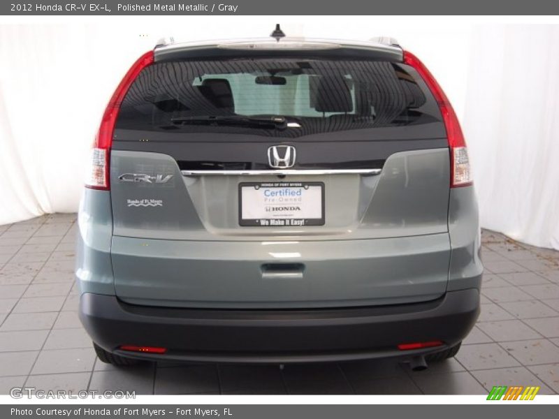 Polished Metal Metallic / Gray 2012 Honda CR-V EX-L