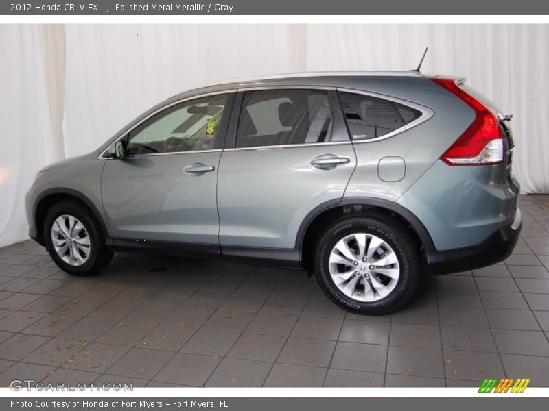 Polished Metal Metallic / Gray 2012 Honda CR-V EX-L