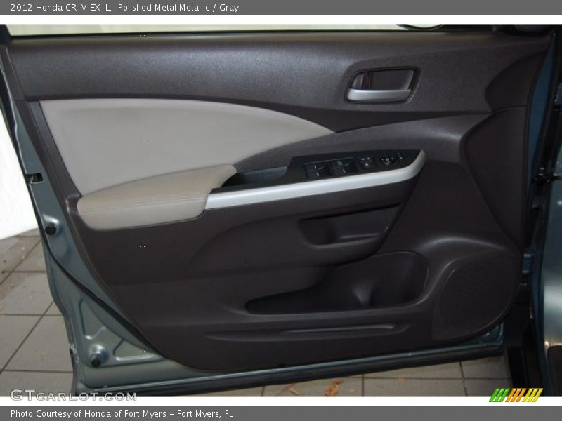 Polished Metal Metallic / Gray 2012 Honda CR-V EX-L