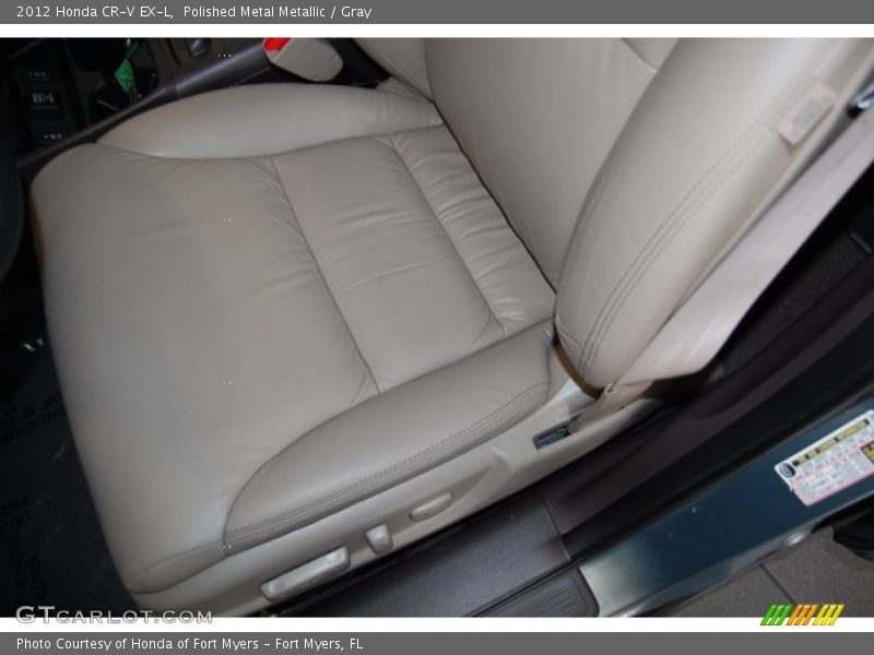 Polished Metal Metallic / Gray 2012 Honda CR-V EX-L