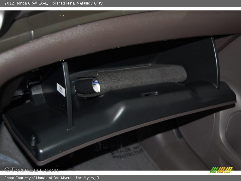 Polished Metal Metallic / Gray 2012 Honda CR-V EX-L