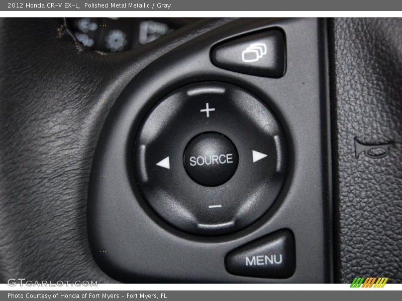 Polished Metal Metallic / Gray 2012 Honda CR-V EX-L