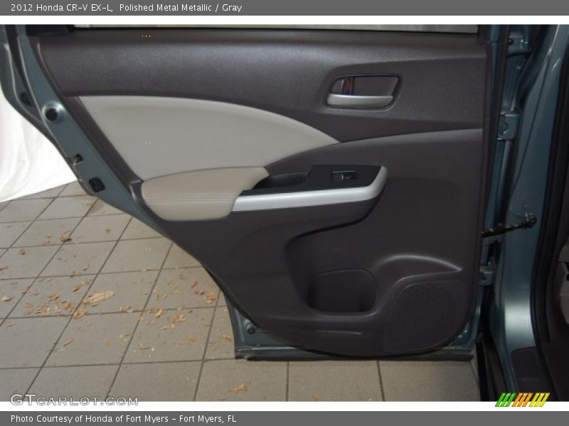 Polished Metal Metallic / Gray 2012 Honda CR-V EX-L