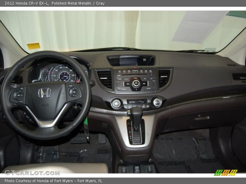 Polished Metal Metallic / Gray 2012 Honda CR-V EX-L