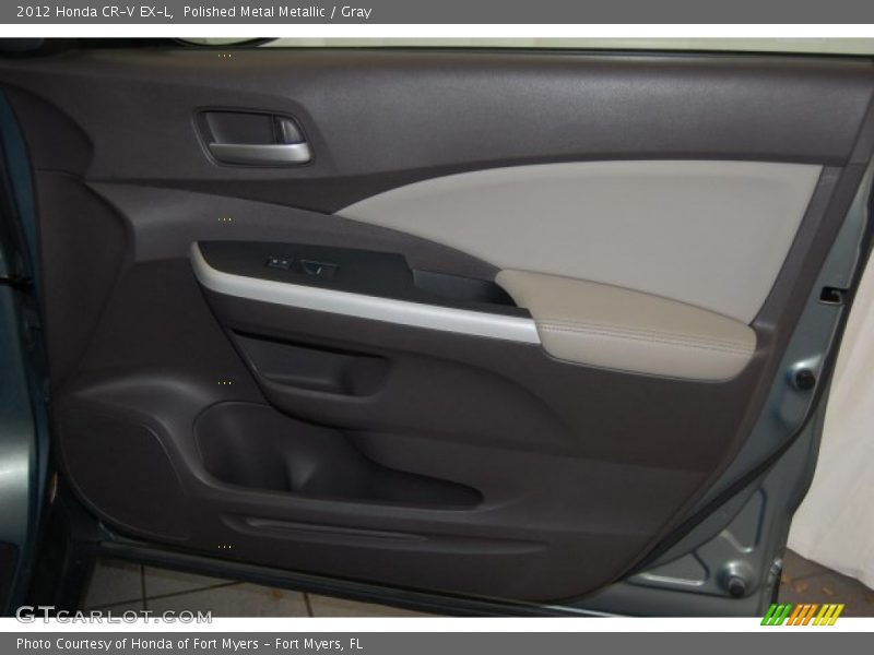 Polished Metal Metallic / Gray 2012 Honda CR-V EX-L