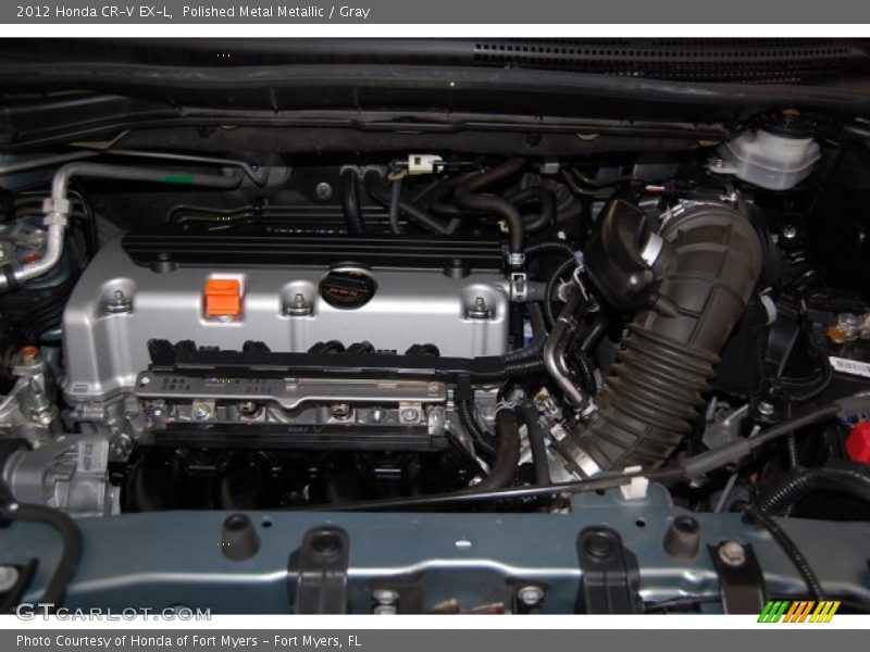 Polished Metal Metallic / Gray 2012 Honda CR-V EX-L