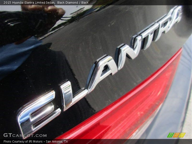 Black Diamond / Black 2015 Hyundai Elantra Limited Sedan