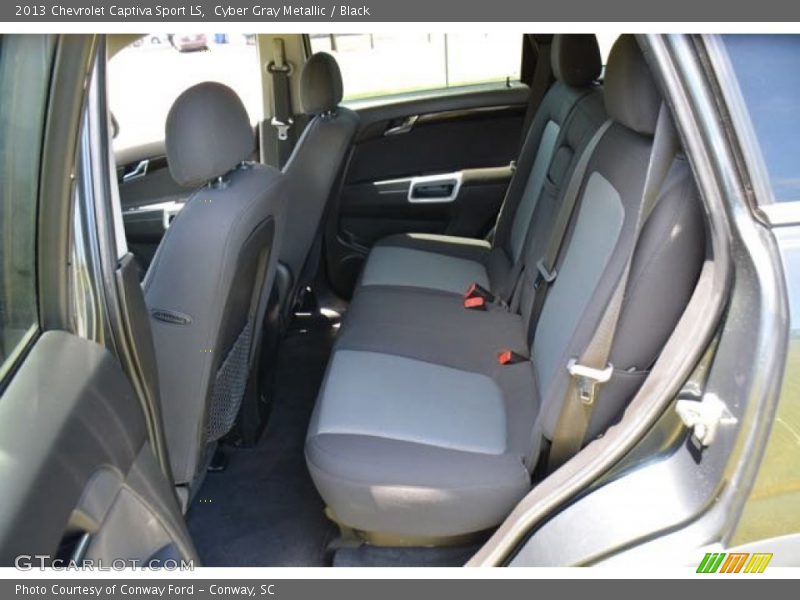 Cyber Gray Metallic / Black 2013 Chevrolet Captiva Sport LS
