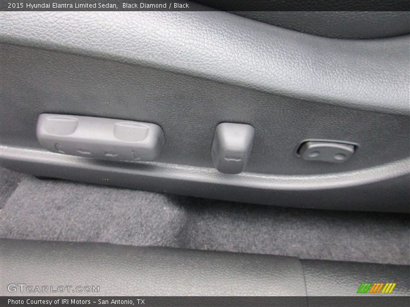 Black Diamond / Black 2015 Hyundai Elantra Limited Sedan