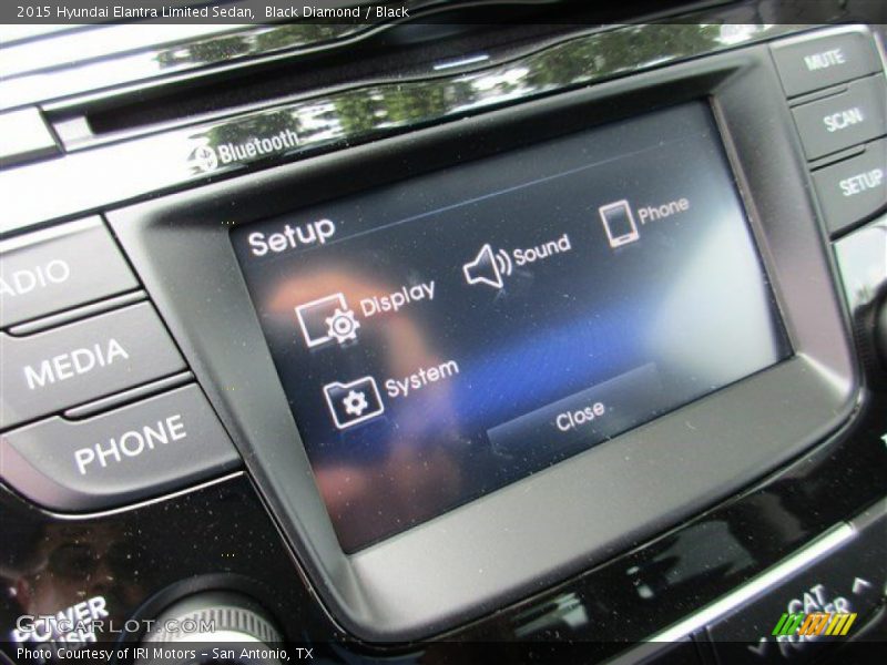 Black Diamond / Black 2015 Hyundai Elantra Limited Sedan